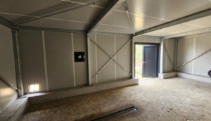warmte afvoeren machineomkasting EC axiaal wandventilator